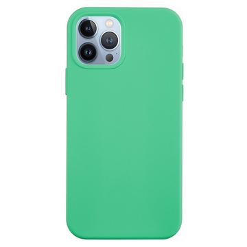 iPhone 15 Pro Folyékony Szilikon Tok - Menta