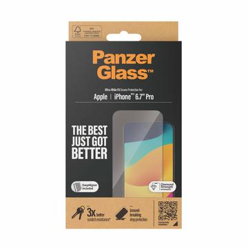 iPhone 15 Pro Max PanzerGlass Ultra-Wide Fit EasyAligner képernyővédő fólia