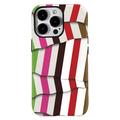 iPhone 15 Pro Max Stripes Detachable 2-in-1 Hybrid Case - Colorful