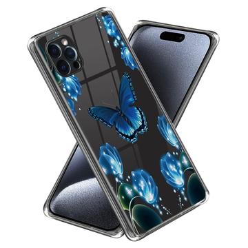 iPhone 15 Pro Stílusos Ultravékony TPU Tok