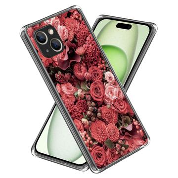 iPhone 15 Stílusos Ultravékony TPU Tok