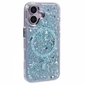 iPhone 16 Plus MagSafe-Compatible Glitter Sequin Epoxy Case