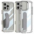 iPhone 16 Pro Max Clear Case with Silicone Hand Strap