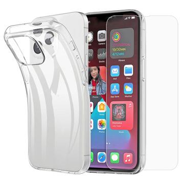 iPhone 16 Pro Max Saii 2-in-1 TPU Case & Tempered Glass Screen Protector