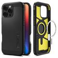 iPhone 16 Pro Max Spigen Tough Armor Mag Tok - Fekete