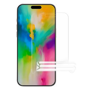 iPhone 16 TPU Képernyővédő Fólia - Átlátszó