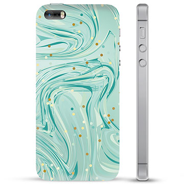 iPhone 5/5S/SE TPU tok - zöld menta