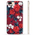 iPhone 7 Plus / iPhone 8 Plus TPU tok - Vintage Flowers