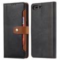 iPhone 7/8/SE (2020)/SE (2022) Wallet Case W. Card Holder - Black