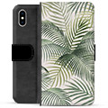 iPhone X / iPhone XS Premium pénztárca tok - Tropic