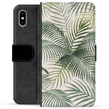 iPhone X / iPhone XS Premium pénztárca tok - Tropic