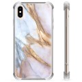 iPhone X / iPhone XS hibrid tok - elegáns márvány