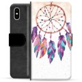 iPhone X / iPhone XS Premium pénztárca tok - Dreamcatcher