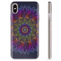 iPhone X / iPhone XS TPU tok - Színes Mandala