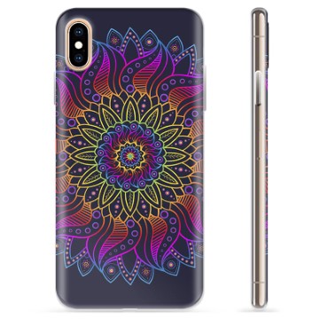 iPhone X / iPhone XS TPU tok - Színes Mandala