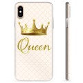 iPhone X / iPhone XS TPU tok - Queen