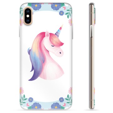 iPhone X / iPhone XS TPU tok - Unicorn