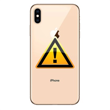 iPhone XS Max akkumulátorfedél javítása - incl. keret - Arany