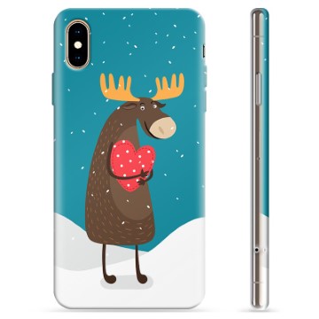 iPhone X / iPhone XS TPU tok - Aranyos jávorszarvas