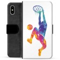 iPhone X / iPhone XS prémium pénztárca tok - Slam Dunk