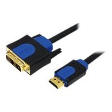 LogiLink Videokabel HDMI / DVI 2m