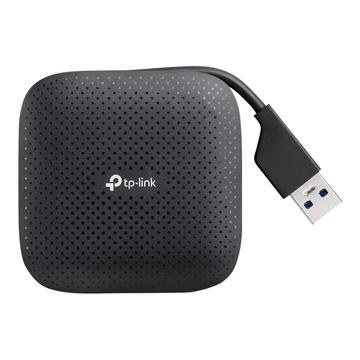 TP-Link UH400 USB 3.0 4 Portos Hordozható Hub - Fekete